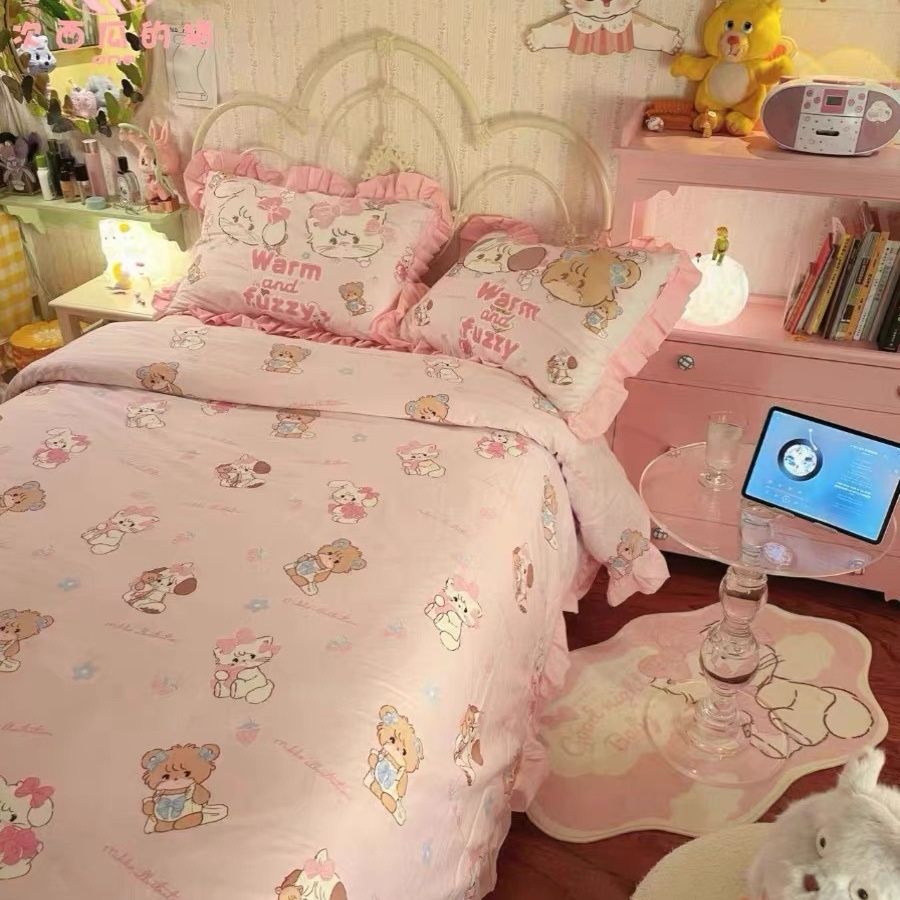 ミッコ シーツ 3点セット 4点セット カートゥーン 布団カバー 寝具 可愛い