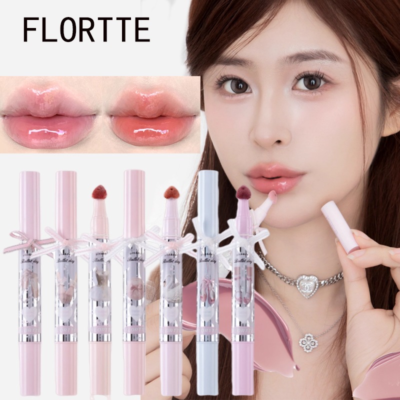 Qoo10] フロレット 【ツヤ感たっぷり！】リップ バレエコア : ポイント