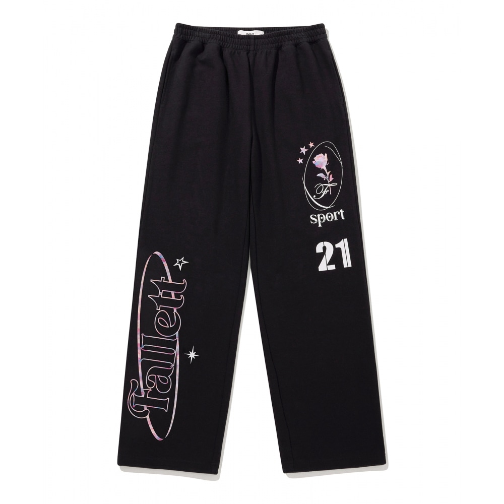 ファレットスポーツクラブスウェットパンツブラック