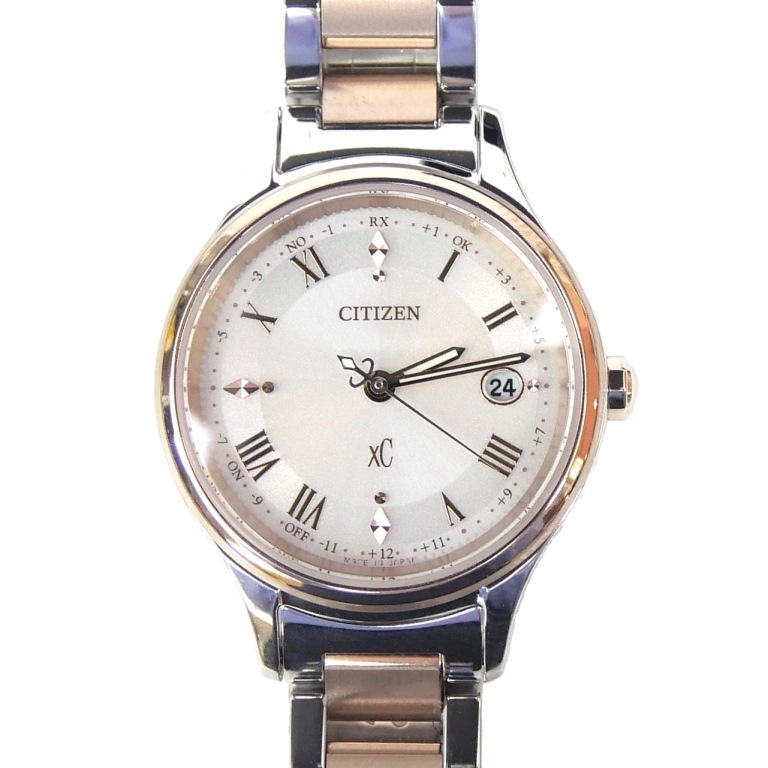 シチズン CITIZEN xC クロスシー hikari collection 光発電エコ・ドライブ電波時計 ES9496-64W(68484)