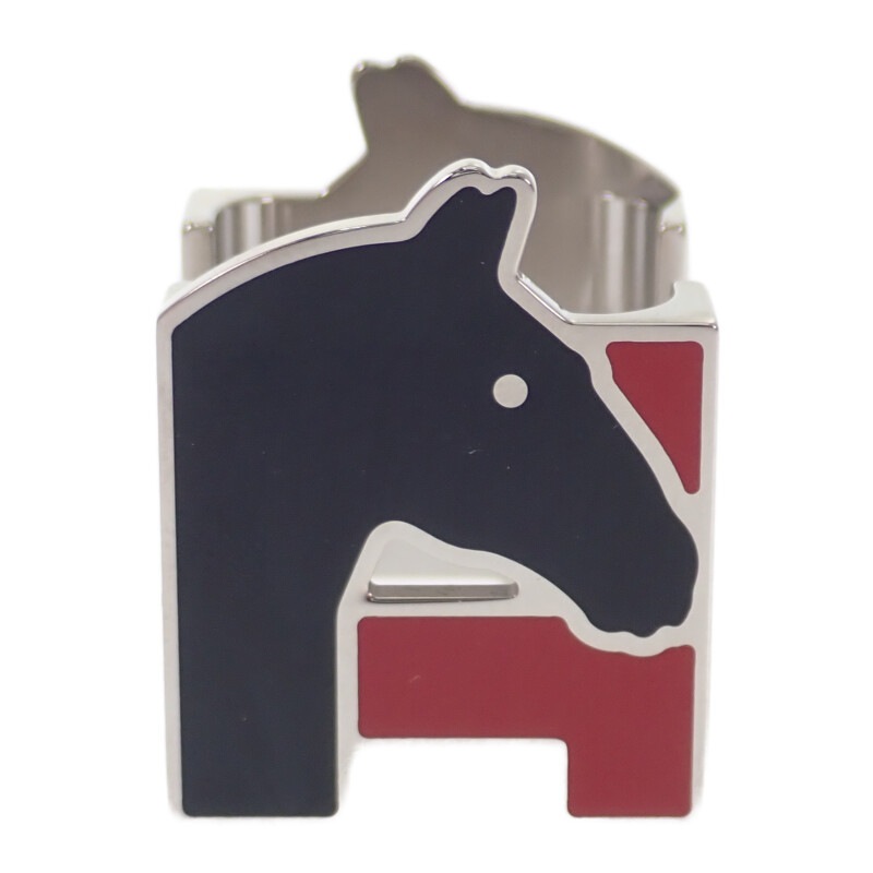 Hシュヴァル H603853S_01 スカーフリング スカーフクリップ 留め メタル レッド レディース【Aランク】