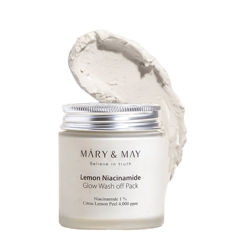 マリエンメイビーガンレモンナイアシンアミドグローウォッシュオフパック125g