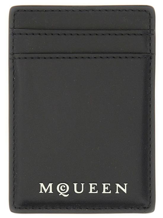 ALEXANDER MCQUEEN Men Wallet 836140 1AAU61080 Black
