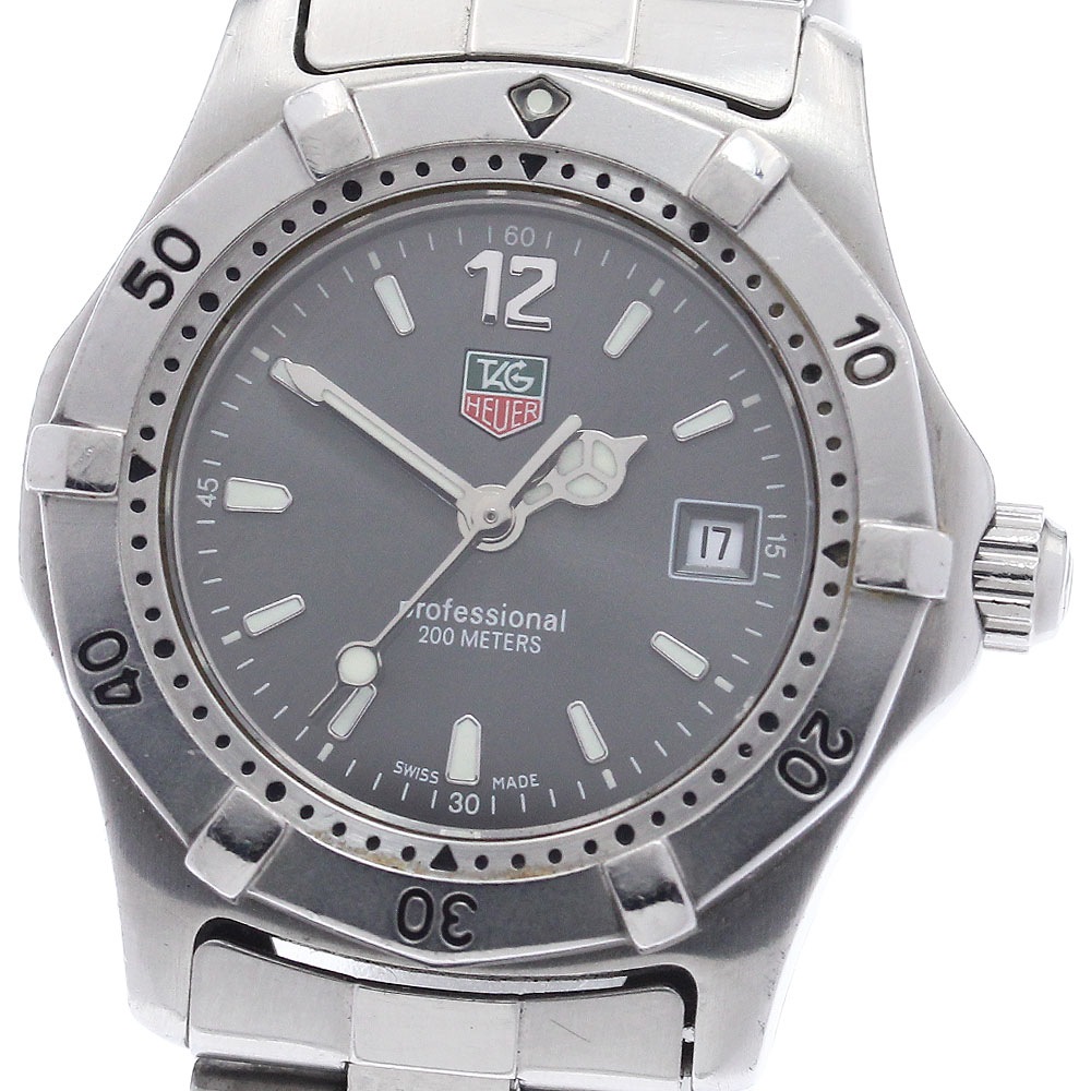 タグホイヤー TAG HEUER WK1315 プロフェッショナル200 デイト クォーツ レディース _943304【中古】