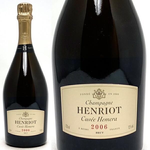アンリオ 2006 キュヴェ エメラ 箱なし 正規品 750ml シャンパーニュ 白泡 コク辛口 ワイン ^VAHT32A6^