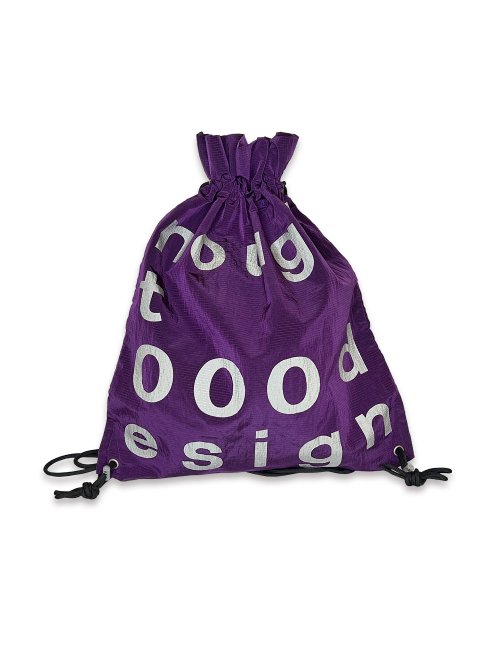 NOUGHT 000 Design Gym Sack / purple
