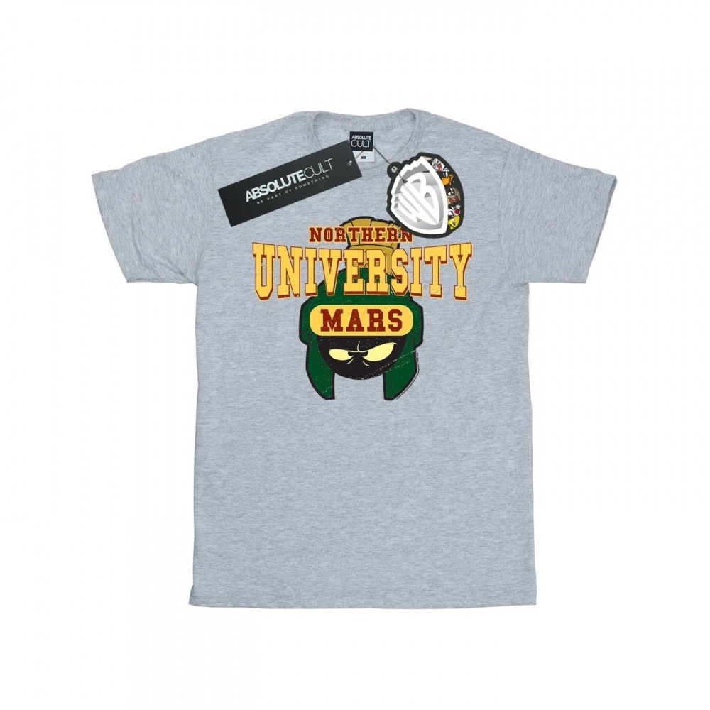 (英国より直送) ルーニー・テューンズメンズノーザン・ユニバーシティ・オブ・マーズ Tシャツ