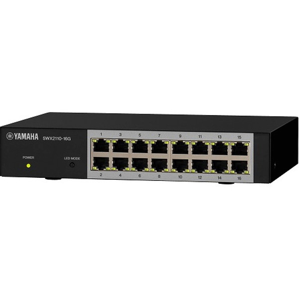 SWX2110-16G ブラック [スイッチングハブ シンプルL2スイッチ 16ポート]