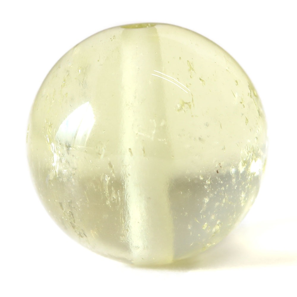 「1点もの 現品」 1粒売り リビアングラス 10mm (実寸10.5mm) パワーストーン バラ売り 天然石 パワーストーン ばら売り ビーズ 穴あき 1玉売り アクセサリー zz000244-f