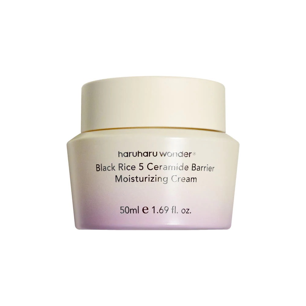 [25FW/New] ブラックライス5 セラミド バリア モイスチャライジングクリーム 50ml #セラミド#プロバイオティクス#パンテノール#スクアラン#黒米