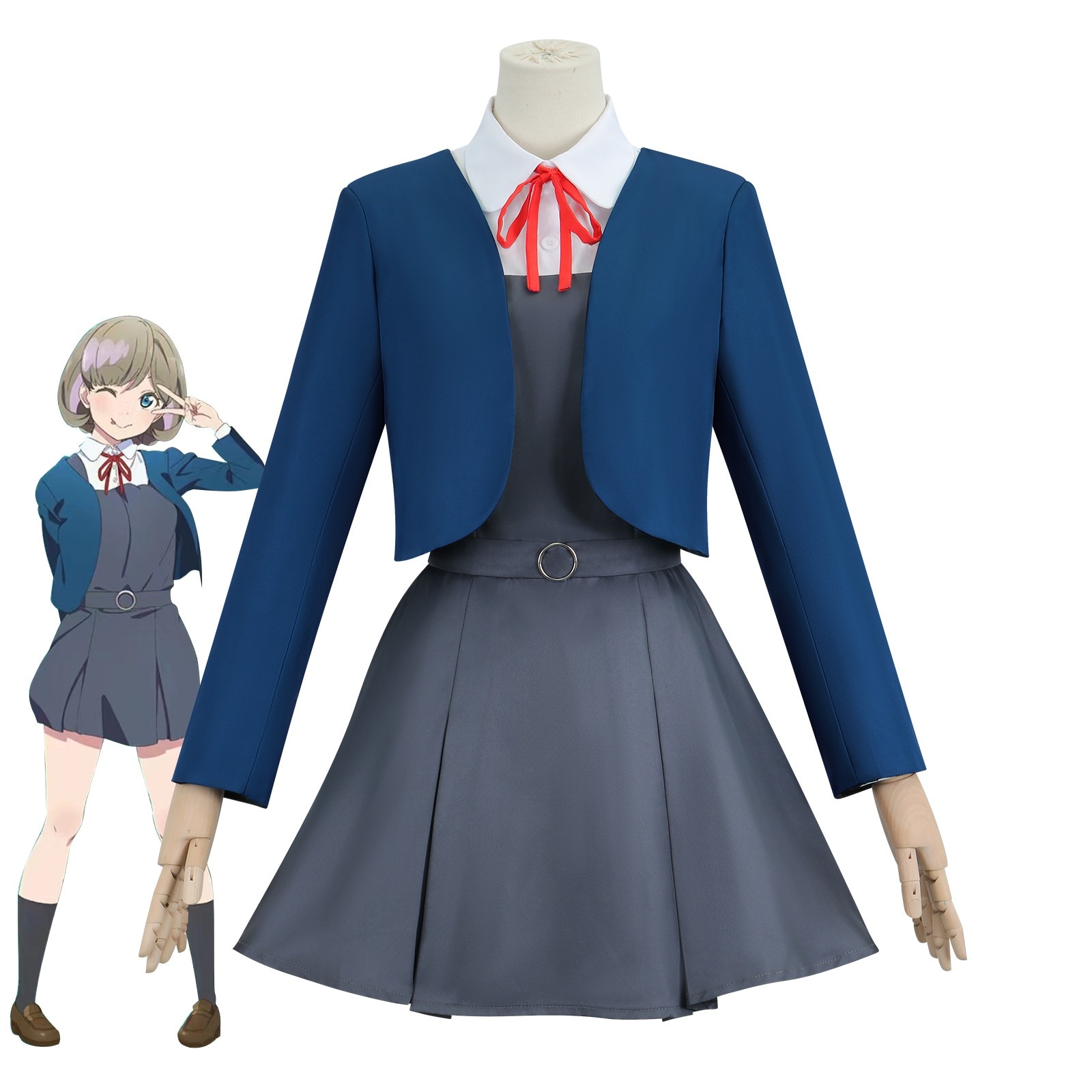 【人気爆売れ】Loveliveドンコ日常キャンパス制服コスプレいしょう渋谷花音cos コスプレ コスチュームキャラクターショー