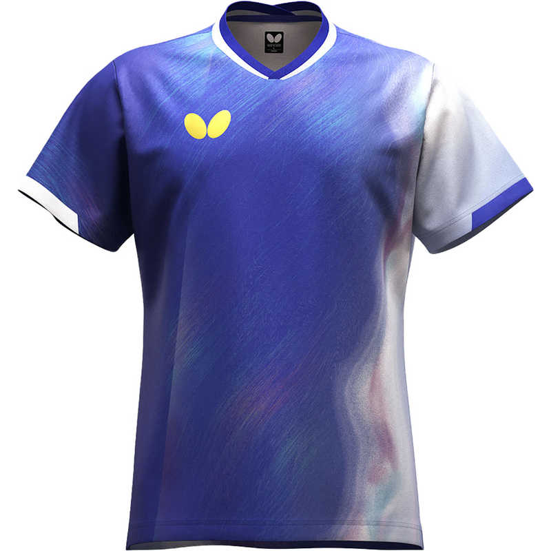 バタフライ　卓球用品 Butterfly ユニセックス インフィリア・シャツ ブルー O　47220