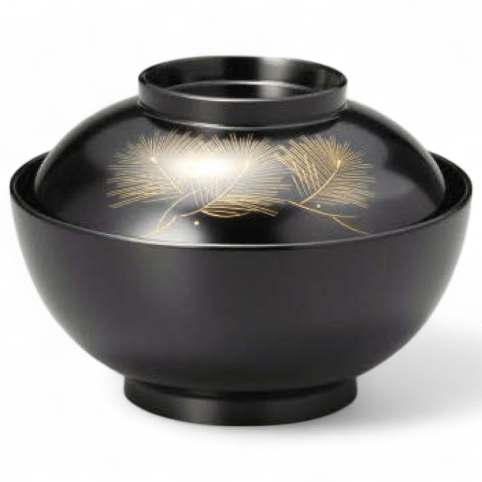 J-kitchens 漆器 お椀 木粉と樹脂の合成加工 漆塗り 手塗り 沈金 PID-526974 日本製