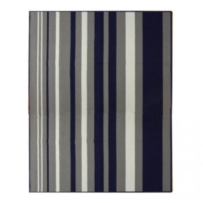 デスクカーペット ルームマット 『セグリア』 ネイビー 約133×170cm 4723739