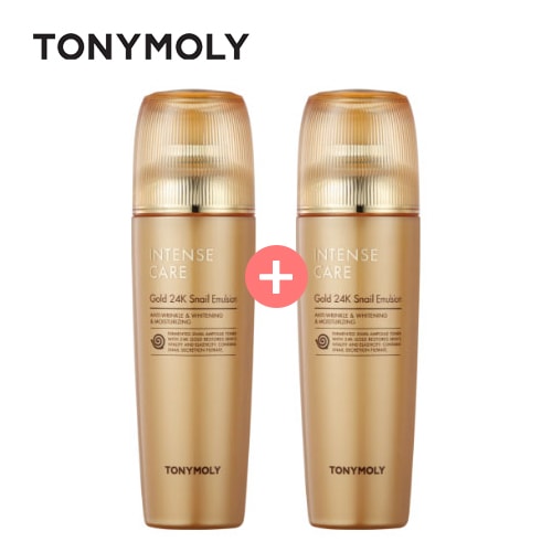 [1+1]金24K スネイル乳液140ml + 140ml スネイルラインsnail gold SKINCARE