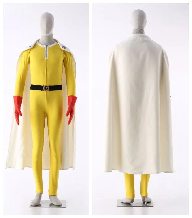 ONE PUNCH MAN ワンパンマン サイタマ 埼玉 ハゲマント 戦闘服 コスプレ衣装 ハロウィン コスチューム期間限定30％