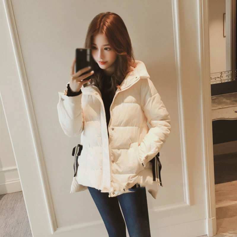 レディース ダウンジャケット 厚手 冬 ダウンコート 中綿ジャケット フード付き 防寒コート ショート丈 アウター 暖かい 可愛い 無地 棉服コート 暖かい 可愛い 防寒着 ファッション 秋冬アウター