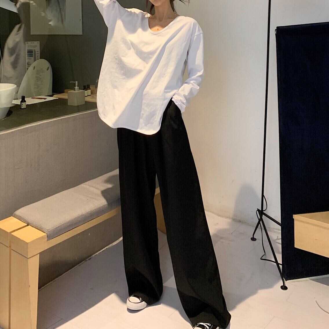 ボトムス ボトム おすすめ おしゃれ お洒落 安い プチプラ パンツ ワイド パンツ ハイ ウエスト ストレッチ 太め コットン 綿 動きやすい 韓国 ヒップアップ 流行り 5,077円