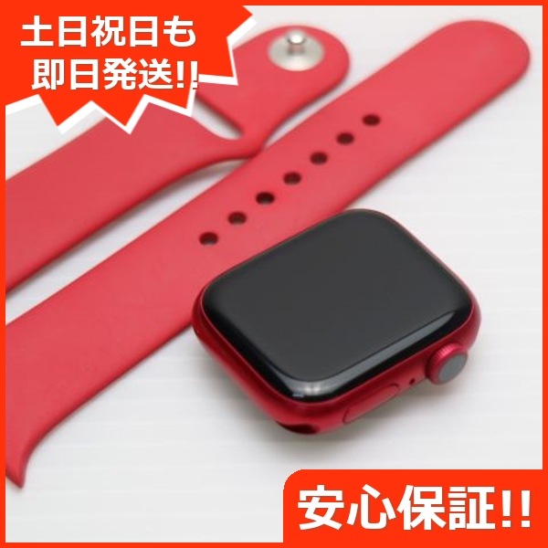 新品同様 Apple Watch Series 9 GPS 41mm プロダクトレッド Watch Apple 即日発送 土日祝発送OK 33