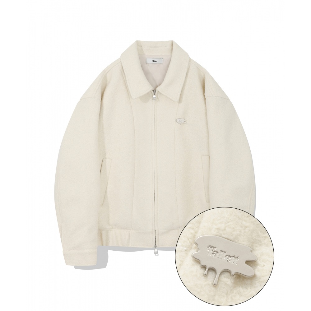 FALLETT ブクレ ブルージョンアイボリー