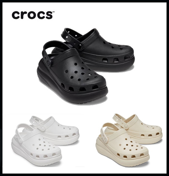 Crocs　クラッシュ クロッグ 厚底　CRUSH CLOG　207521