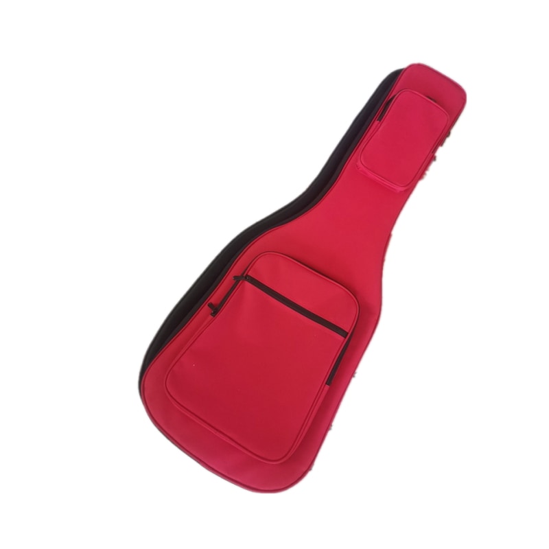 LP/STエレキギターに適した赤いエレキギターバックパック HG581