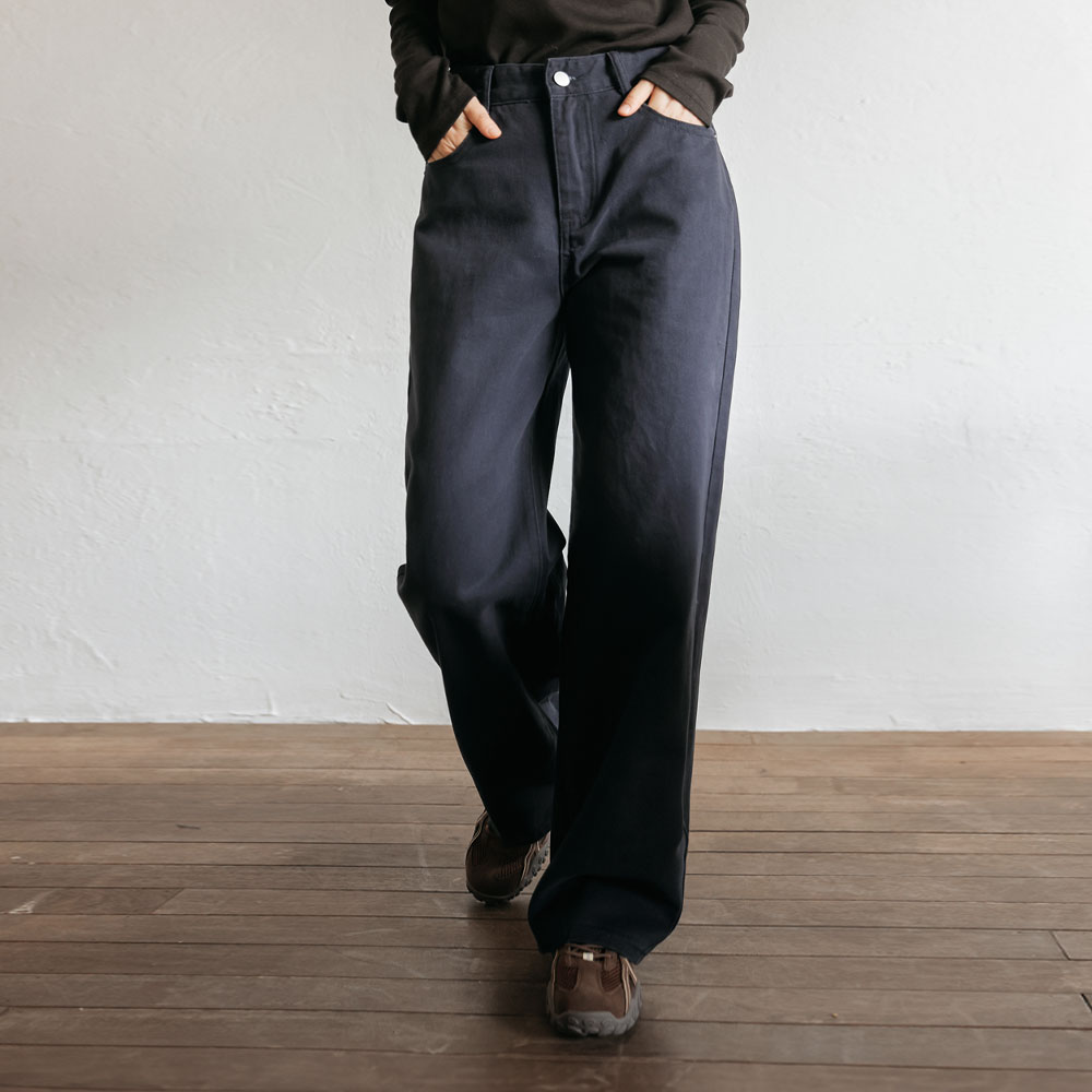 S-XLノディックコットンワイドパンツ