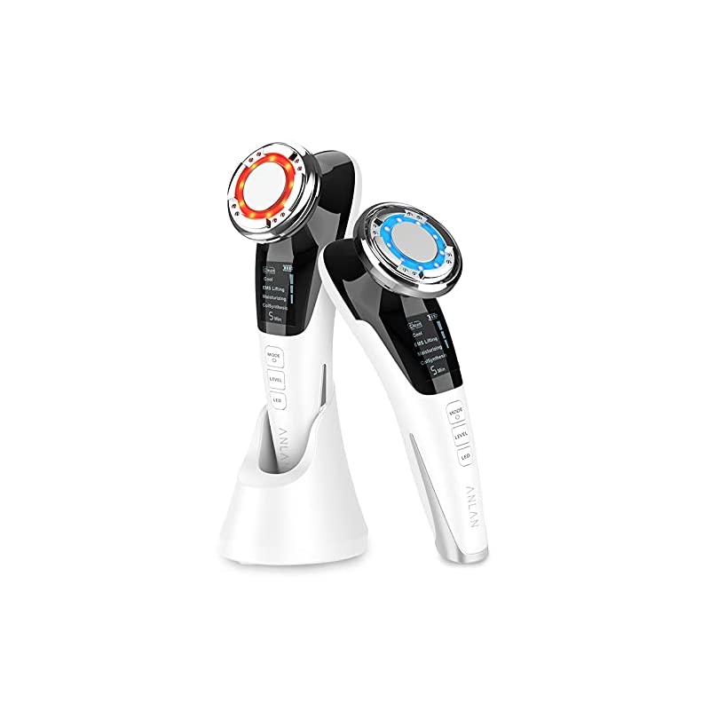 美顔器 ems 温冷ケア LED光 1台8役 温冷美顔器 イオン 毛穴 小顔