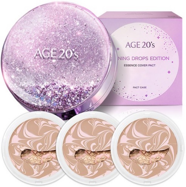 シャイニングドロップ ファクト エディション ケース*1ea + 詰め替え12.5g*3ea, 21号(ピンクラテ) 1セット