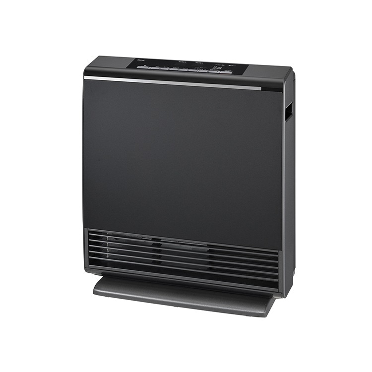 ガスファンヒーター エースタイル 木造:12畳 コンクリート:16 畳 マットブラック プロパンガス LPG ECO プラズマクラスター RC-A4401NP-MB-LPG