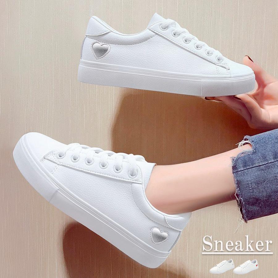 人気の新作先行発売レディースシューズ 履きやすい 靴 ローカット スニーカー フラットシューズ レースアップ【短納期】