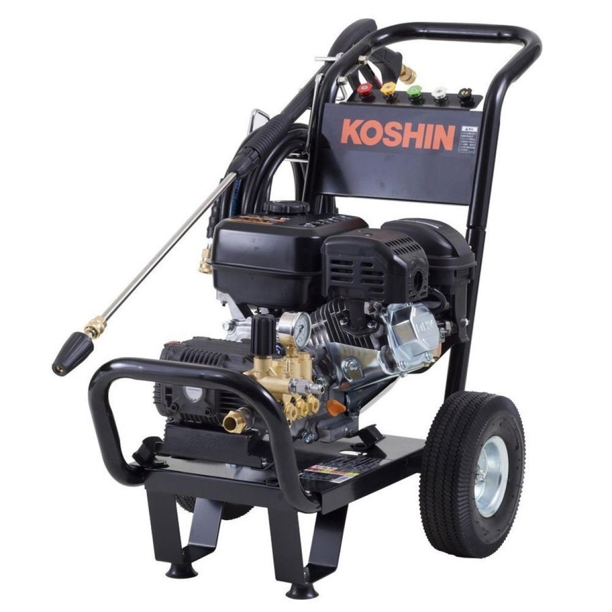 【送料無料】 工進 エンジン式高圧洗浄機 15mpa 車輪付タイプ JCE-1510UK 洗浄機　高圧洗浄機　エンジン式