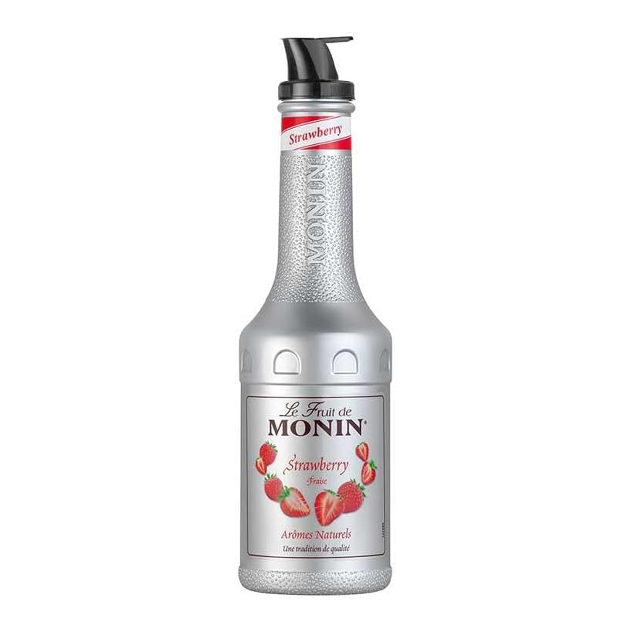 【送料無料】MONIN モナン ストロベリー フルーツミックス ペット 1000ml 1L4本【ご注文は8本まで同梱可能】ノンアルコール シロップ