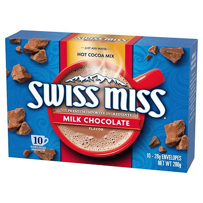 他サイト： スイスミス ココアミックス(ミルクチョコレートフレーバー) 10Pの商品画像