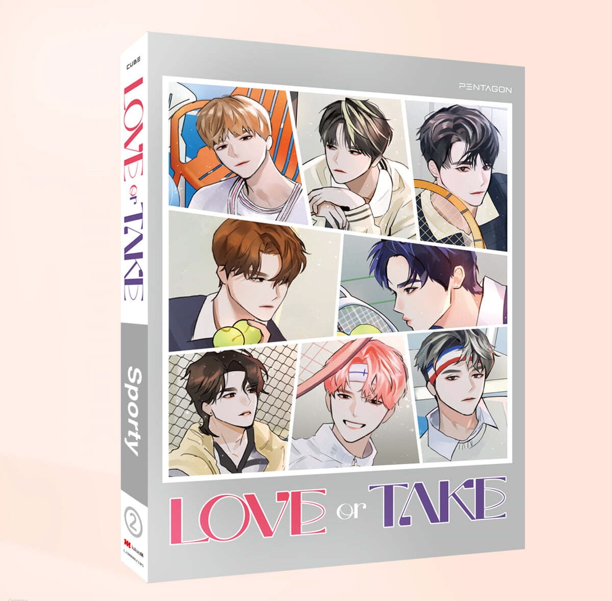 （CD新商品）ペンタゴンPentagonミニアルバム11集LOVE or TAKE Sporty ver