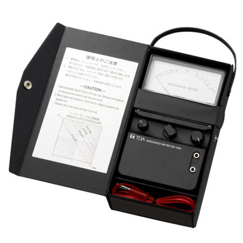 TOA　インピーダンスメーター　ZM-104A