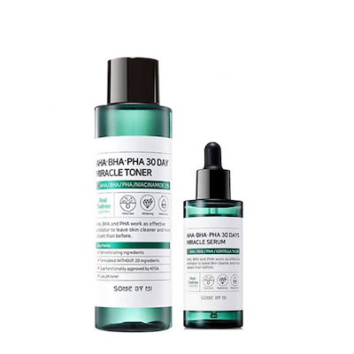 AHA BHA PHA 30デイズ ミラクル 化粧水 150ml + AHA.BHA.PHAミ...のサムネイル