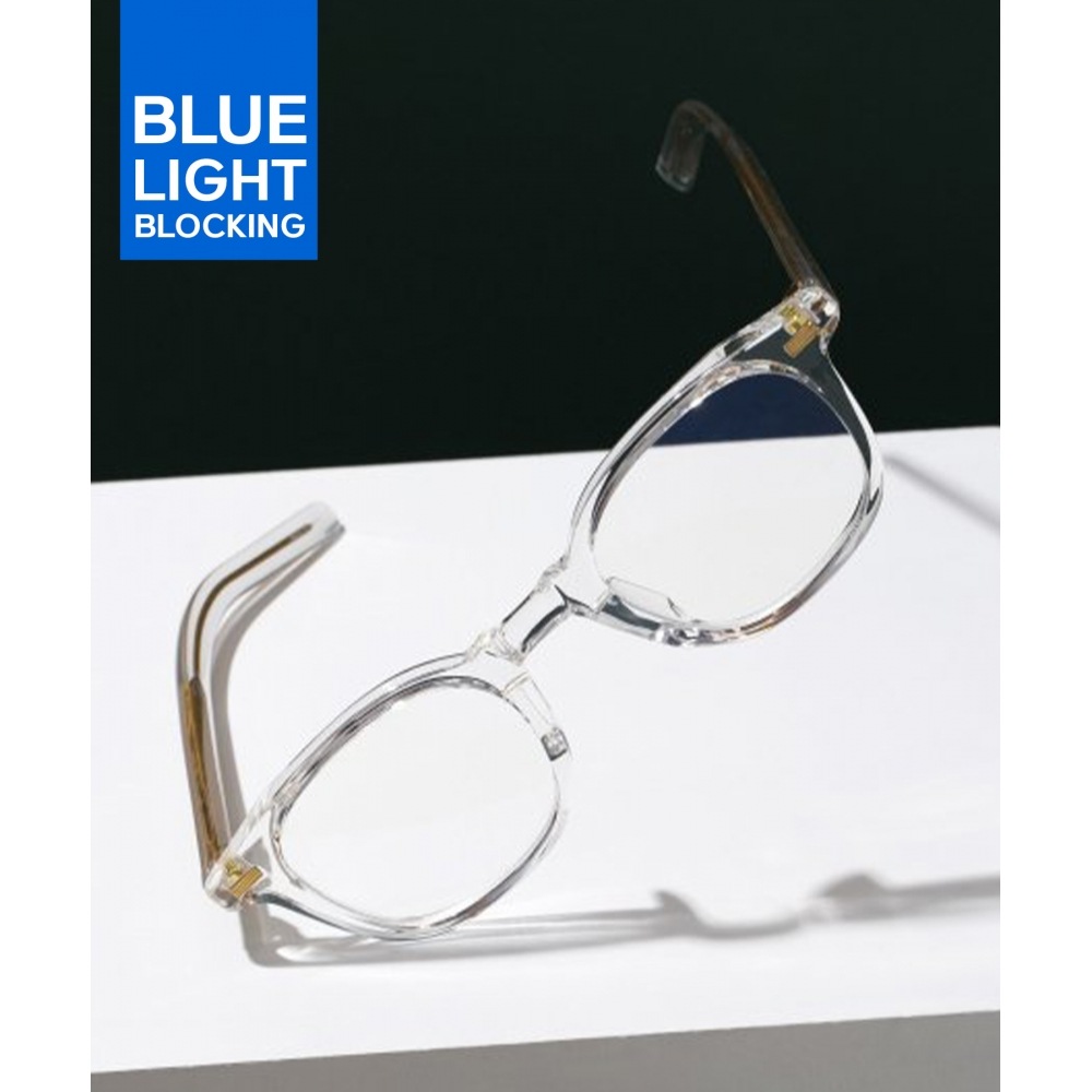 リクローアーク B019 クリスタルガラスブルーオーバーグラス