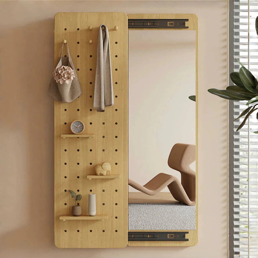 ミラードレッサー鏡【隠せる鏡インテリア】壁掛けミラー 全身鏡 収納 インテリア ウォールインテリア ミラー