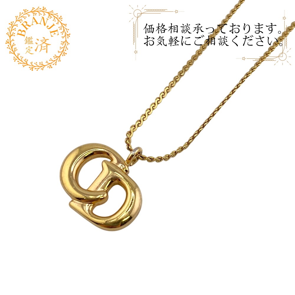 CD ロゴ GP ネックレス ゴールド ブランド