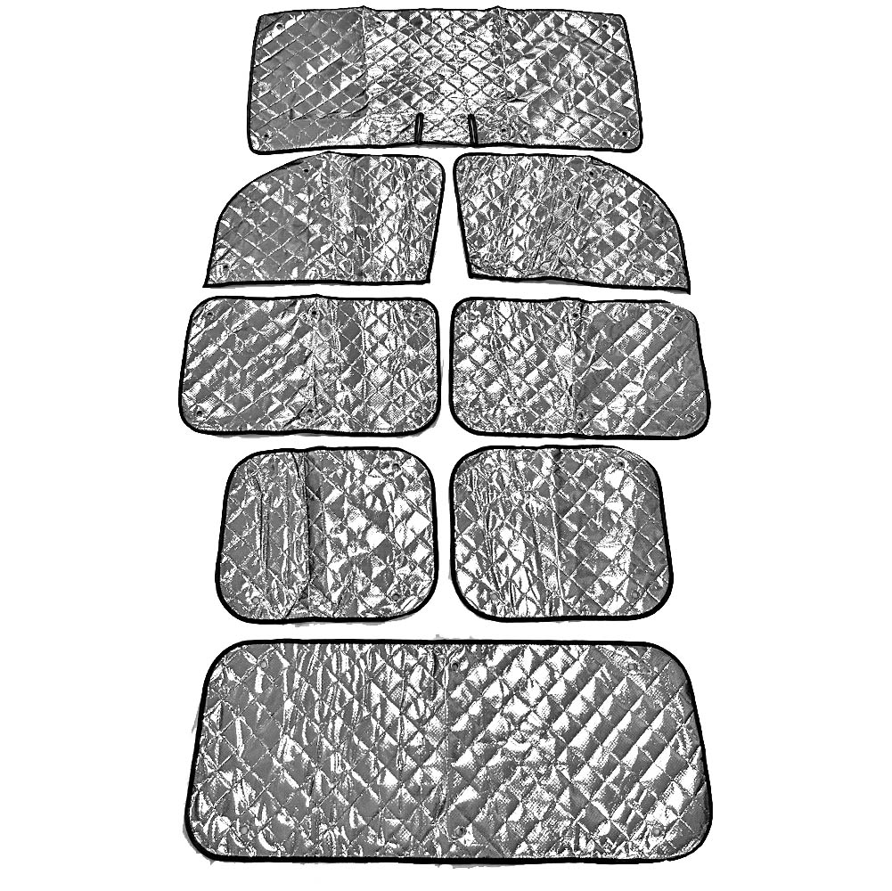 アトレー ハイゼットカーゴ 700系 サンシェード 専用設計 マルチサンシェード カーテン 遮光 日除け 車中泊 アウトドア キャンプ UVカット 燃費向上 8枚