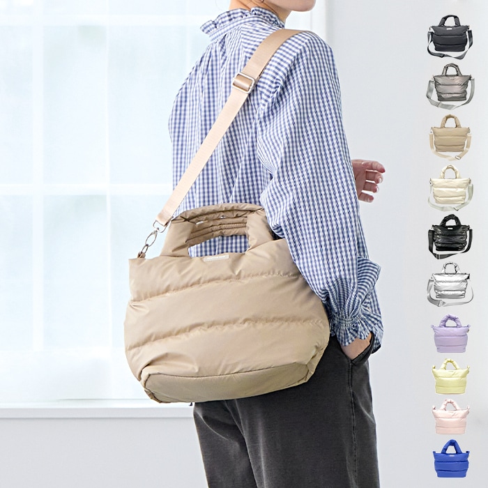 ROOTOTE フェザーショルダートートバッグ フェザールー トートバッグ ショルダーバッグ 2way バッグ バック 鞄 かばん A4 軽量 軽い コンパクト 肩掛け 斜め掛け 便利 レ