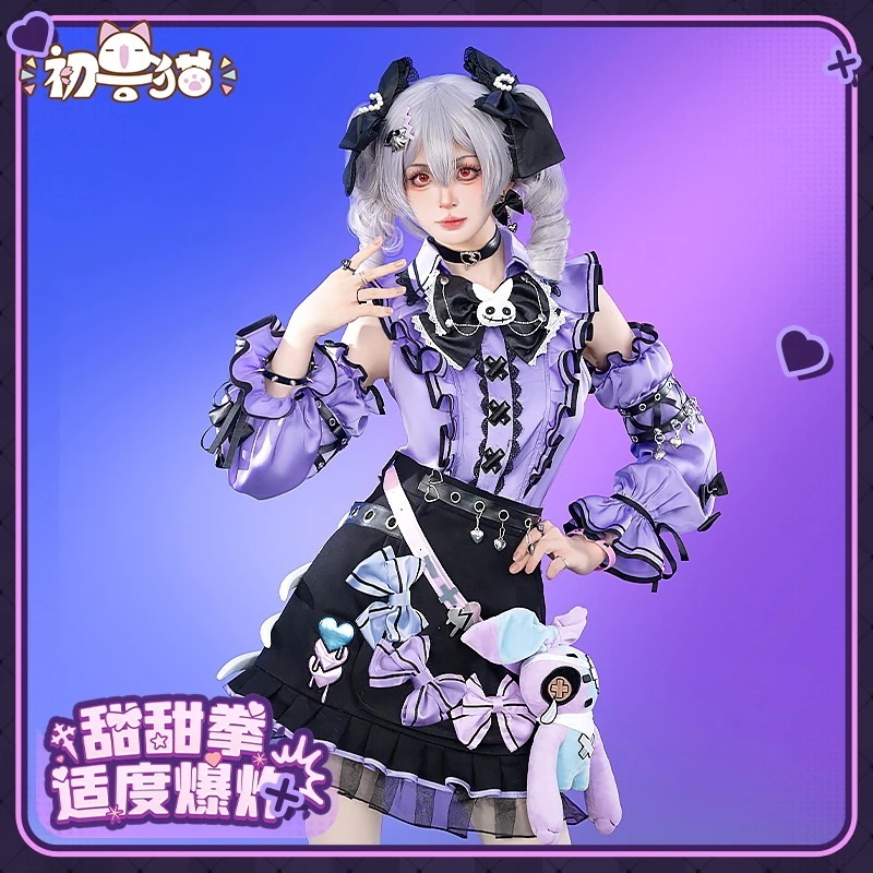 初獣猫コスメーcos服甘い拳适度爆発