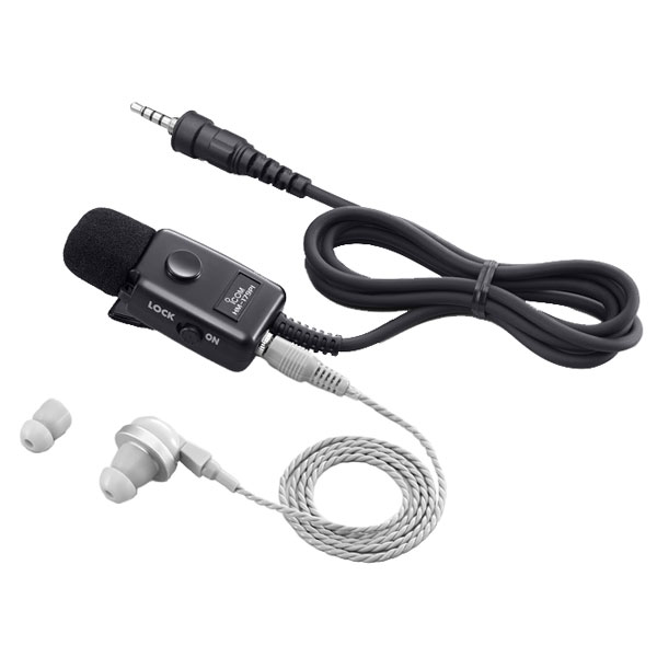 アイコム HM-179PI トランシーバー用イヤホンマイクロホン 1PIN3極プラグ HM179PI
