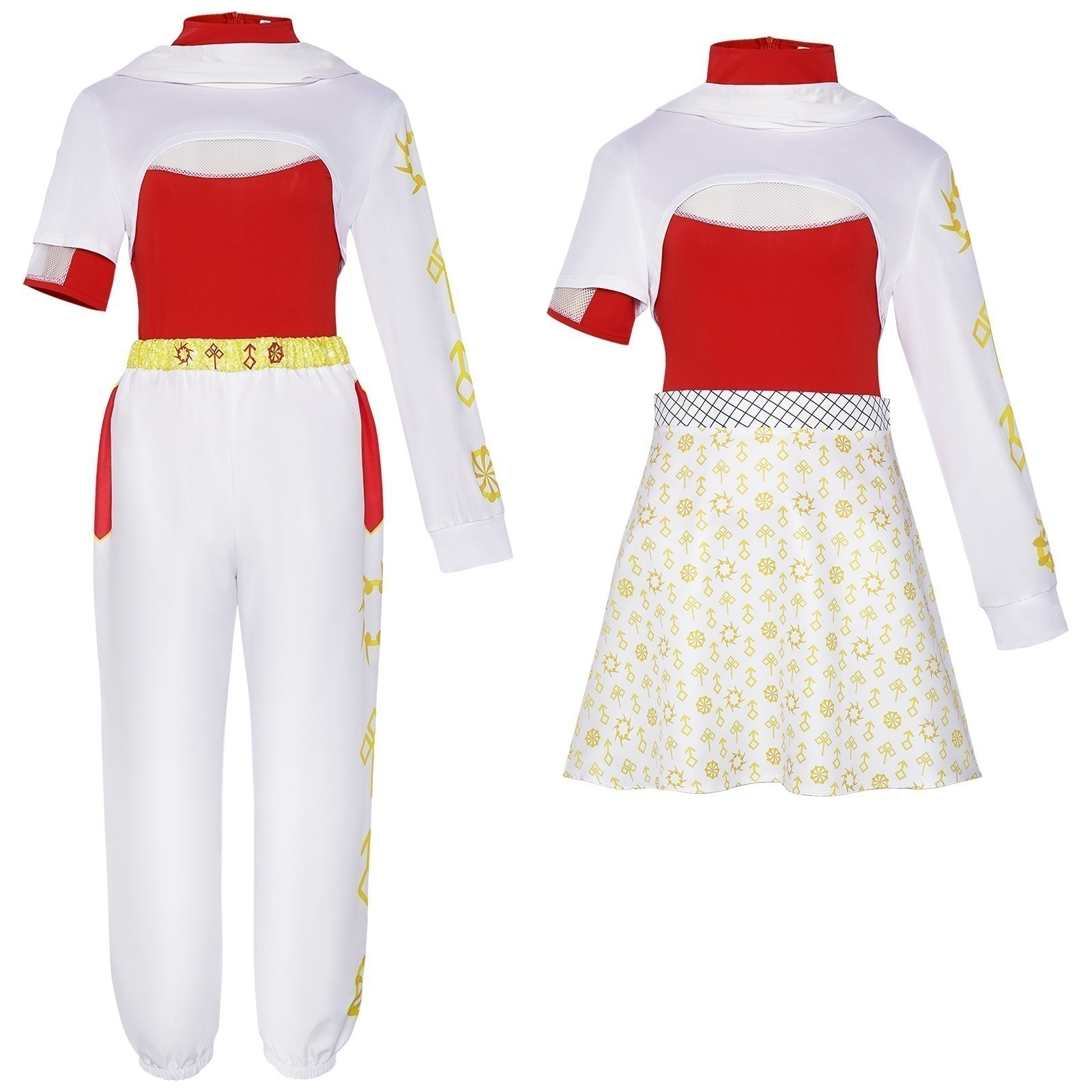 【限定特典】ゾンビ高校cos服novaスポーツウェア子供ハロウィーンコスプレ二次元舞台演技服