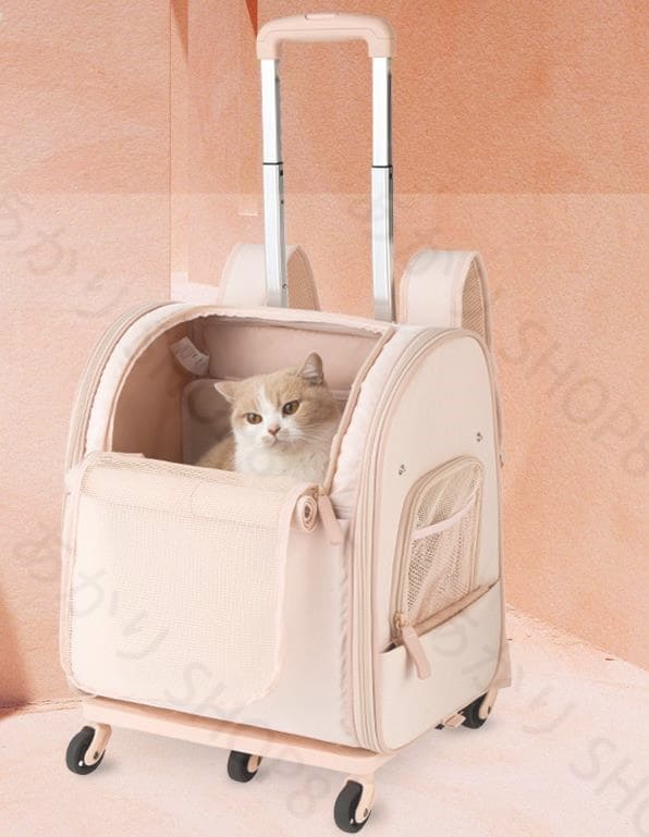大流行の猫キャリーリュック 犬用キャリーカート ペットキャリー 折りたたみ可