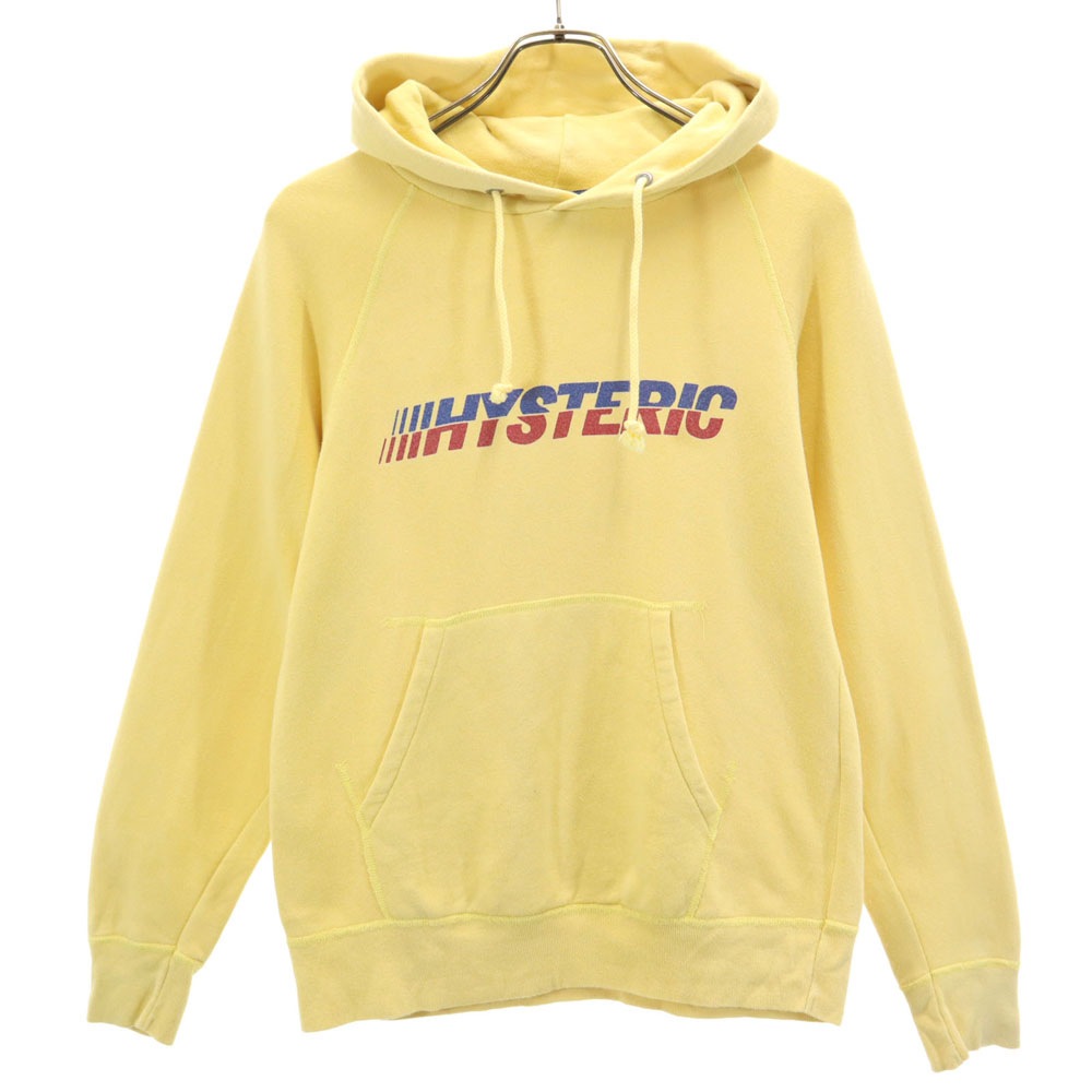 ヒステリック 長袖 スウェットパーカー FREE イエロー HYSTERIC レディース 5,216円