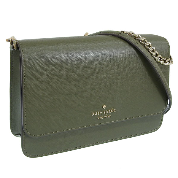 ケイトスペード バッグ レディース 2WAY ショルダーバッグ アウトレット サフィアーノレザー グリーン マディソン フラップ コンバーチブル クロスボディ madison flap crssbdy 16,827円