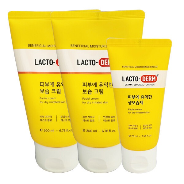 チョングンダン·ラクトダム 生保湿剤クリーム 200ml x 2 + 75ml