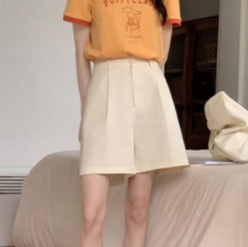 ボトムス パンツ ショートパンツ ショート ショート丈 かわいい 大人可愛い きれいめ シンプル カジュアル 大人 上品 おしゃれ お洒落 かっこいい レトロ 大人女子 こなれ感 ラフ 個性的 クール